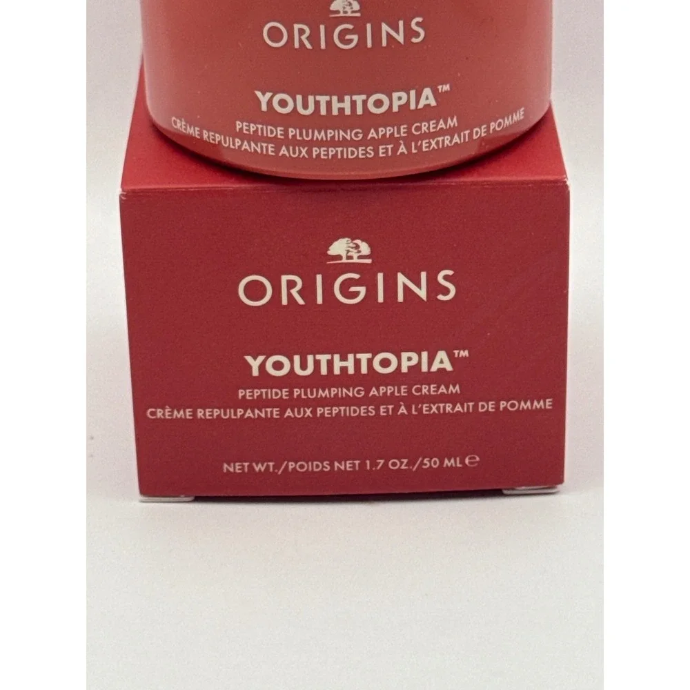 Origins Youthtopia Peptide Plumping Apple Cream‎ 1.7 oz BNIB